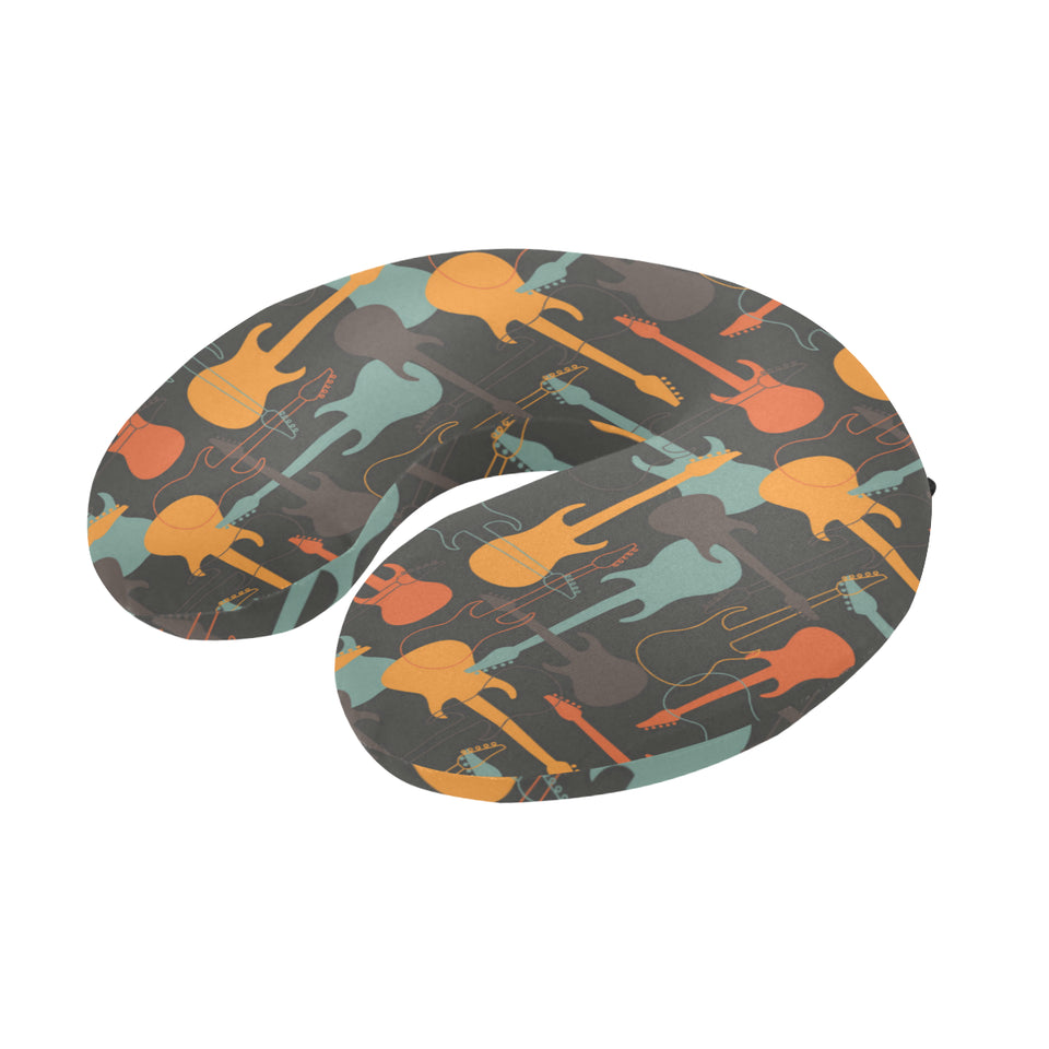 electric guitars pattern U-Shaped Travel Neck Pillow