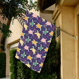 Colorful sea turtle pattern House Flag Garden Flag