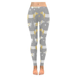 Cute dachshund dog pattern Women's Legging Fulfilled In US