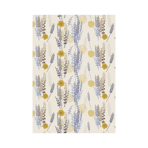 Lavender modern pattern blackground House Flag Garden Flag