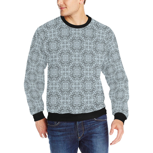 Traditional indian element pattern Men's Crew Neck Sweatshirt
