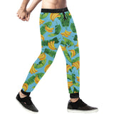 banana leaves banana design pattern Unisex Casual Sweatpants