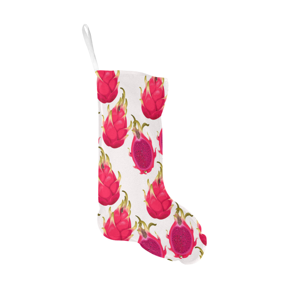 dragon fruits design pattern Christmas Stocking