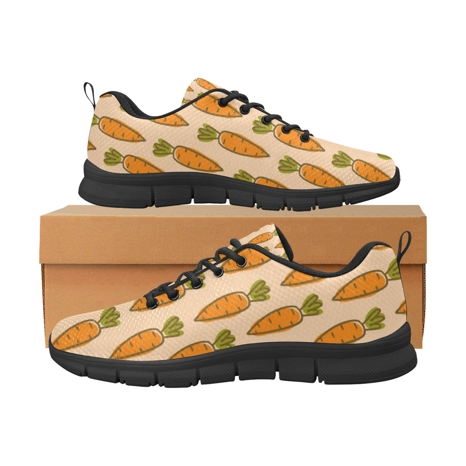 Carrot Pattern Print Design 04 Men's Breathable Sneakers ( Model 055)