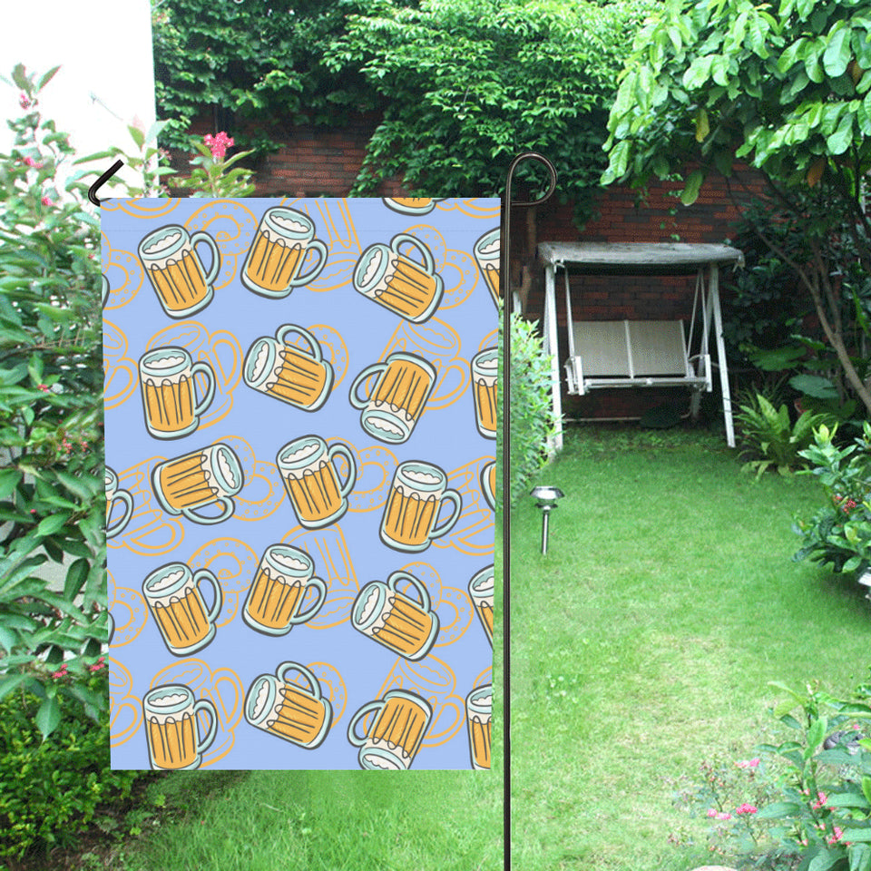 Beer pattern House Flag Garden Flag