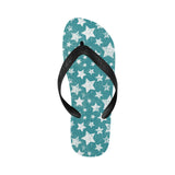 Vintage star pattern Unisex Flip Flops