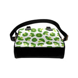 Cute broccoli pattern Shoulder Handbag