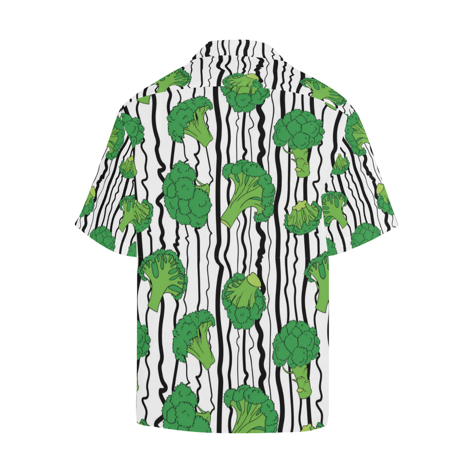 Cool Broccoli pattern Men's All Over Print Hawaiian Shirt