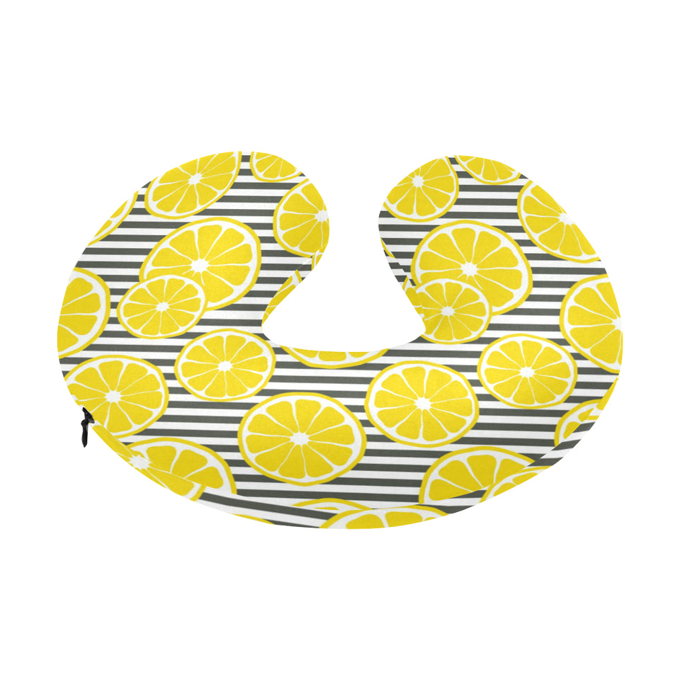 slice of lemon design pattern U-Shaped Travel Neck Pillow