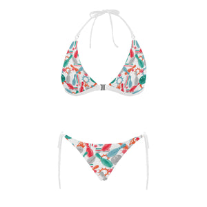 Watercolor bowling pattern Sexy Bikinis Two-Piece Swimsuits