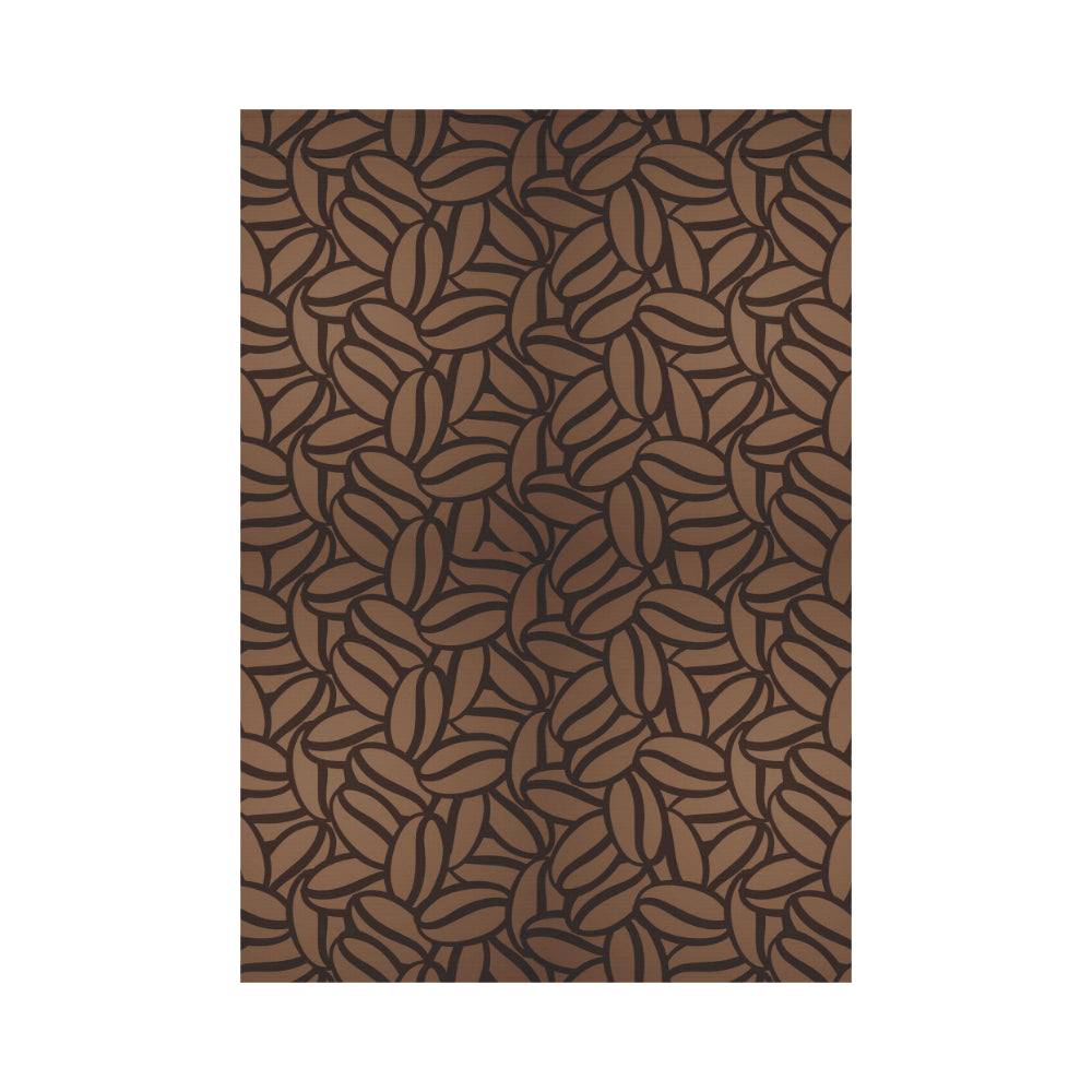 coffee bean pattern House Flag Garden Flag