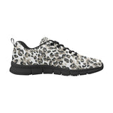 Leopard skin print pattern Women's Sneaker Shoes