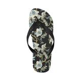 Japanese crane ornament elements Unisex Flip Flops