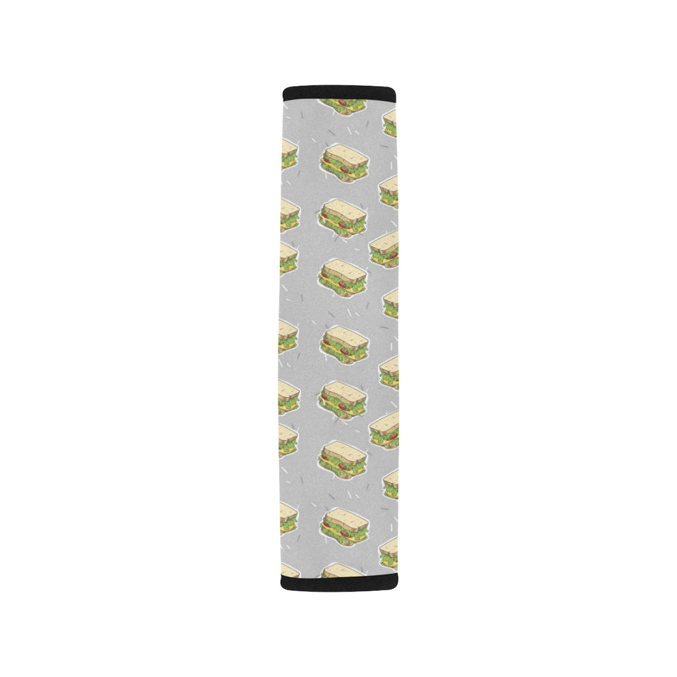Sandwich Pattern Print Design 05 Car Seat Belt Cover