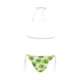 Watercolor kiwi pattern Sexy Bikinis Two-Piece Swimsuits