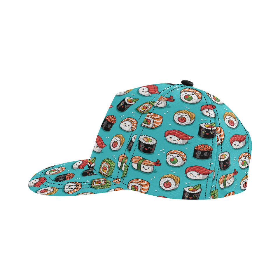 Cute sushi pattern All Over Print Snapback Cap