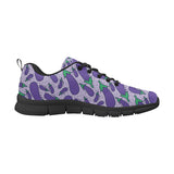 Eggplant Pattern Print Design 03 Women's Sneaker Shoes