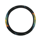 Bowling balls flame pattern Car Steering Wheel Cover