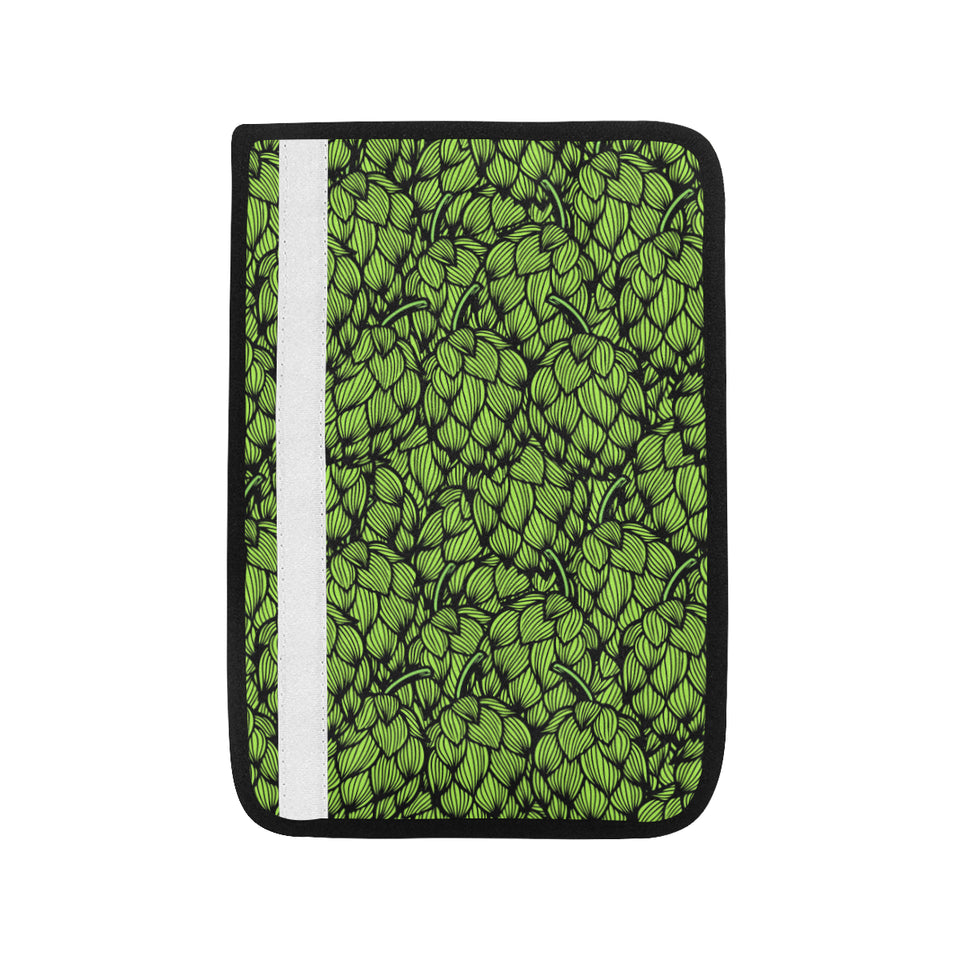 Green hop pattern Car Seat Belt Cover