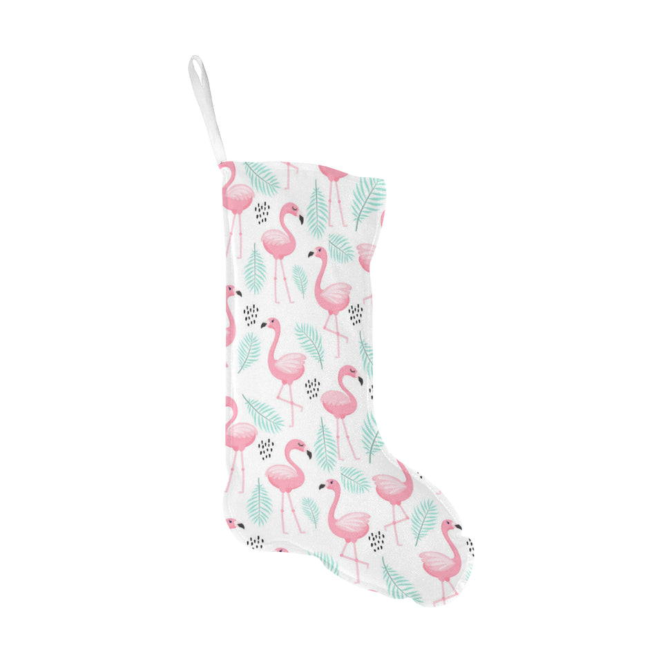 Cute flamingo pattern Christmas Stocking
