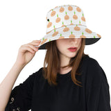 cute onions smiling faces Unisex Bucket Hat