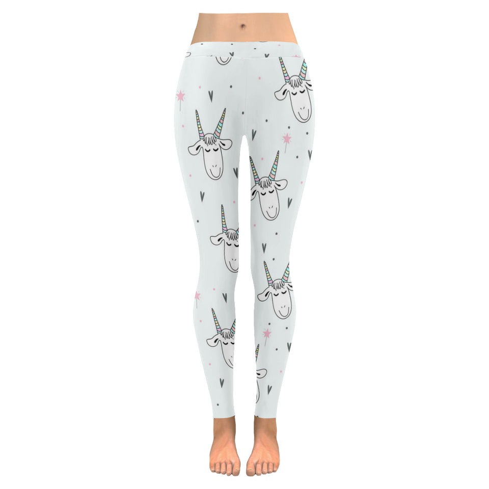 Cute goat design pattern Women's Legging Fulfilled In US