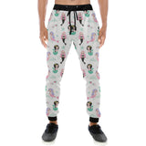 cute mermaid dolphin fish starfish pattern Unisex Casual Sweatpants