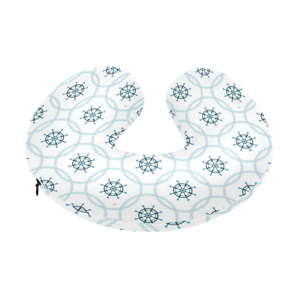 nautical steering wheel chain U-Shaped Travel Neck Pillow