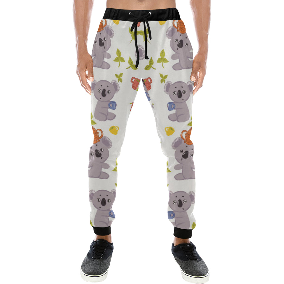 Cute koalas teapots tea Unisex Casual Sweatpants