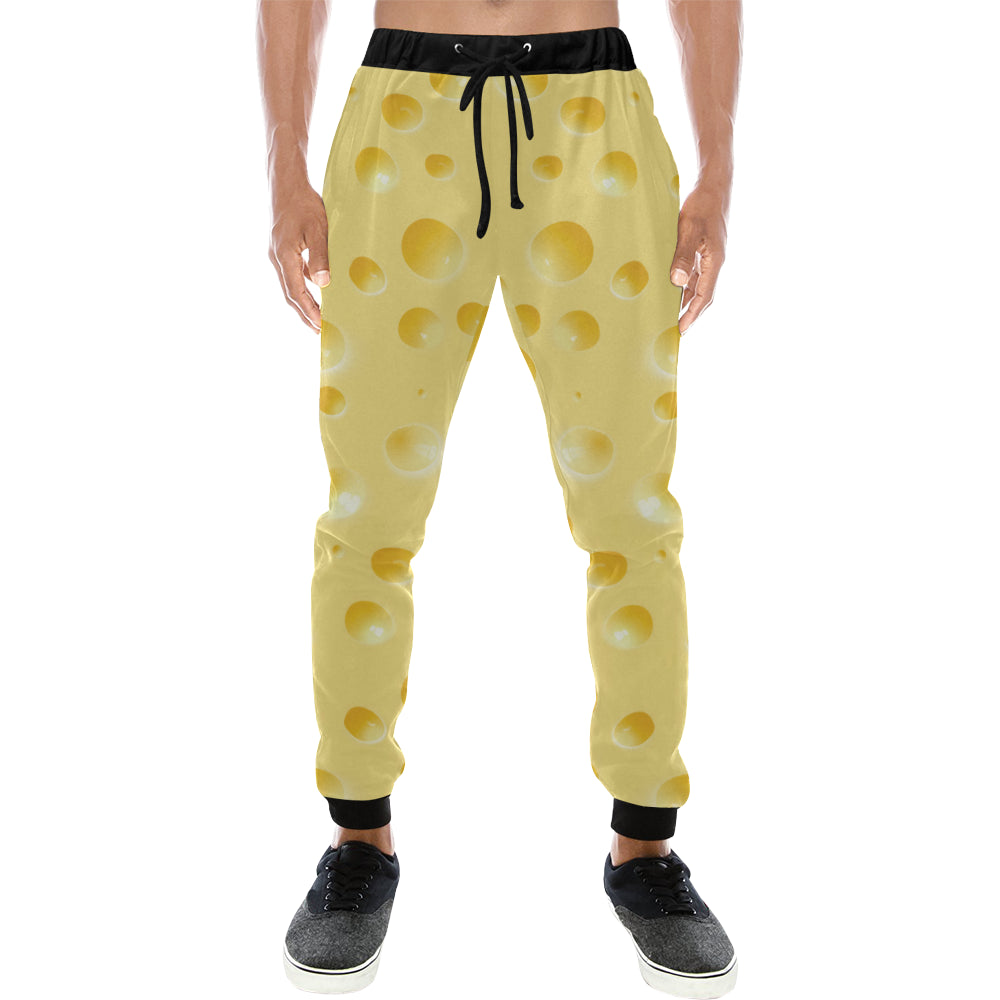 Cheese texture Unisex Casual Sweatpants