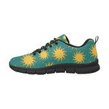 Sun green background Women's Sneaker Shoes