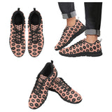 Lips Pattern Print Design 02 Men's Breathable Sneakers ( Model 055)