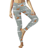 Beautiful deers Winter Christmas Women's Legging Fulfilled In US