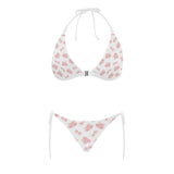 Pink sakura cherry blossom pattern Sexy Bikinis Two-Piece Swimsuits