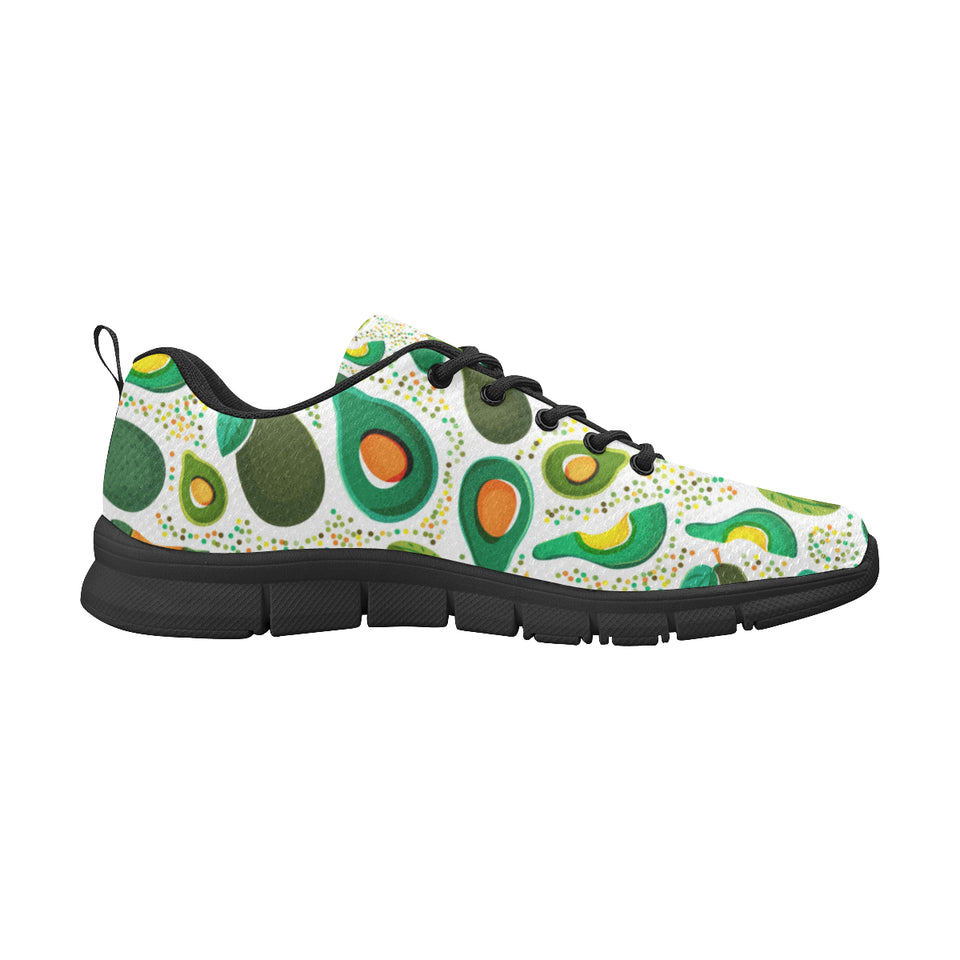 Avocado design pattern Men's Sneaker Shoes