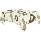 Cute rooster chicken cock Tablecloth