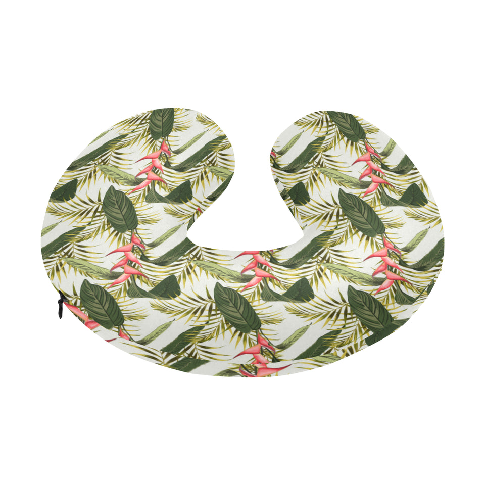 heliconia pattern U-Shaped Travel Neck Pillow