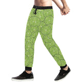 Slices of Lime pattern Unisex Casual Sweatpants