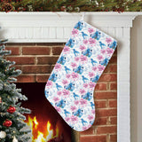 Hummingbird Pattern Print Design 02 Christmas Stocking