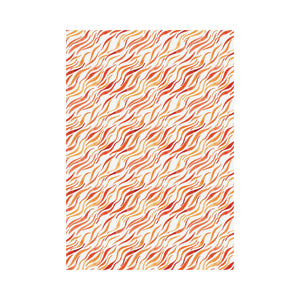 Fire flame watercolor pattern House Flag Garden Flag