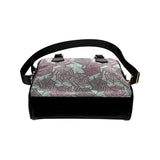 Spider web cobweb design color pattern Shoulder Handbag