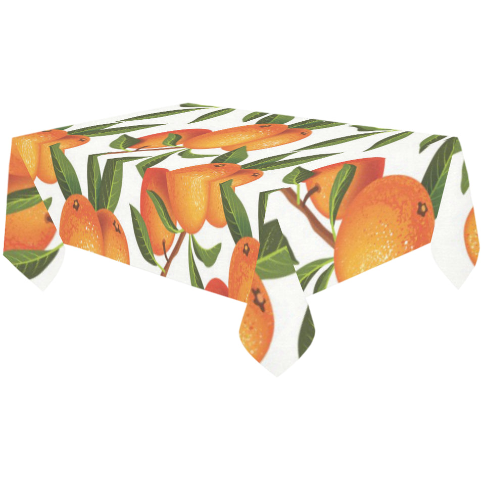 Oranges pattern background Tablecloth