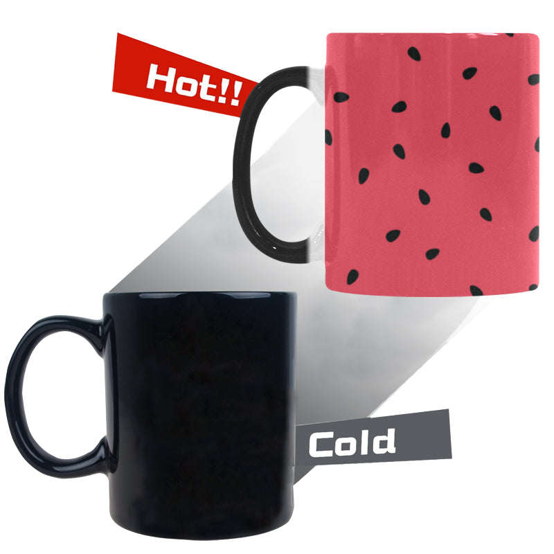 watermelon texture background Morphing Mug Heat Changing Mug