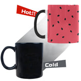 watermelon texture background Morphing Mug Heat Changing Mug