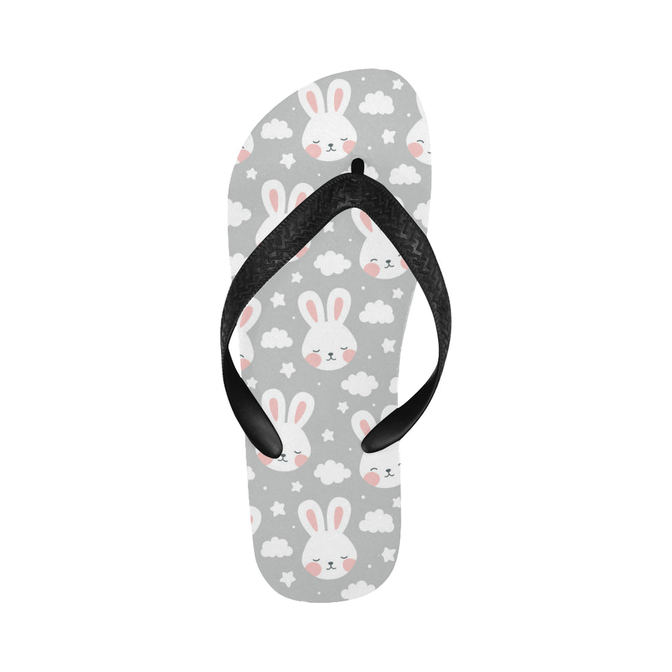 Rabbit cloud Pattern Unisex Flip Flops