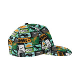 dinosaurs print pattern All Over Print Snapback Cap