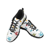 Colorful helicopter pattern Men's Sneaker Shoes