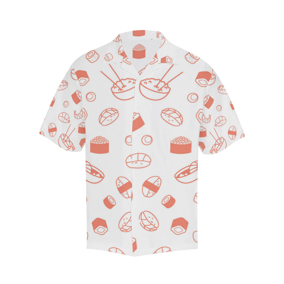 Sushi pattern Men's All Over Print Hawaiian Shirt