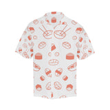 Sushi pattern Men's All Over Print Hawaiian Shirt