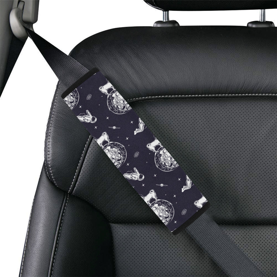 Chihuahua space helmet. astronaut pattern Car Seat Belt Cover